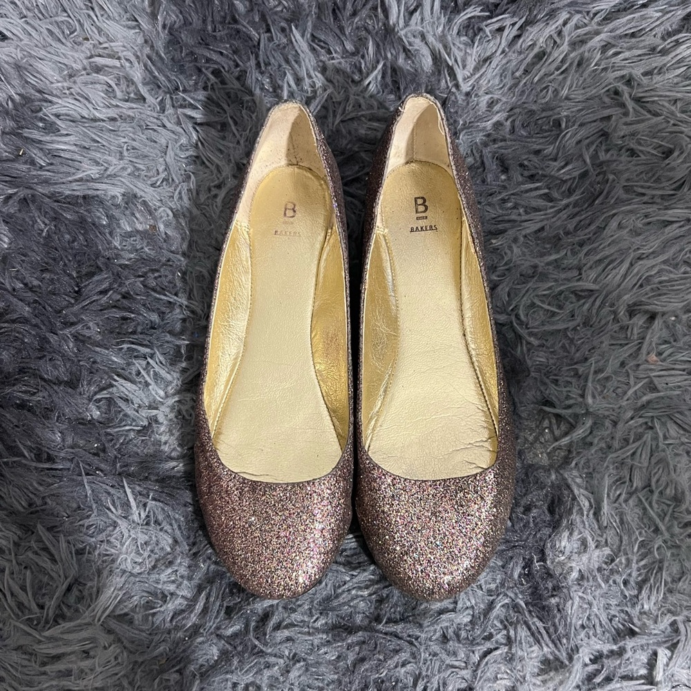 Bakers Glitter Flats